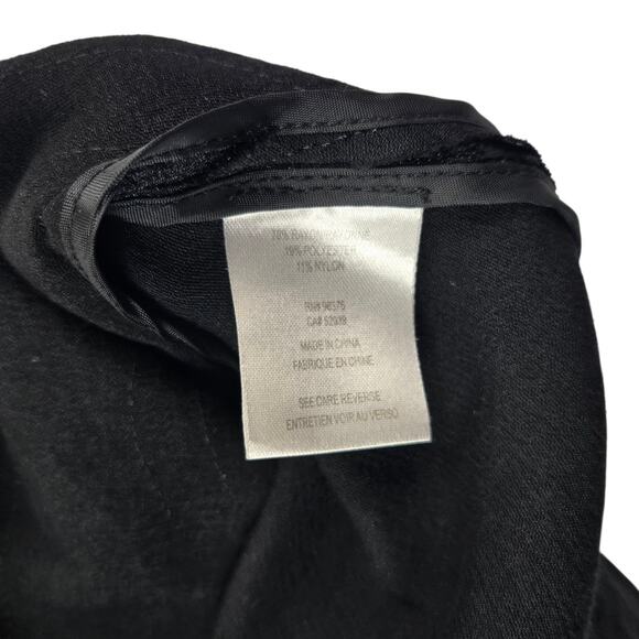 Samuel Dong Mini Dress Size Small Black Bodycon Fitted Embroidered Sleeveless - Picture 8 of 8